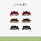 SHINE萱子饰品可爱蝴蝶结珍珠抓夹气质对夹后脑勺发夹生日礼物