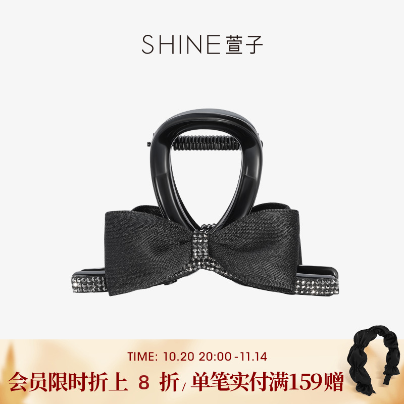 萱子饰品时尚蝴蝶结抓夹