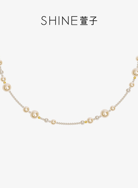 简约优雅串珠项链设计感