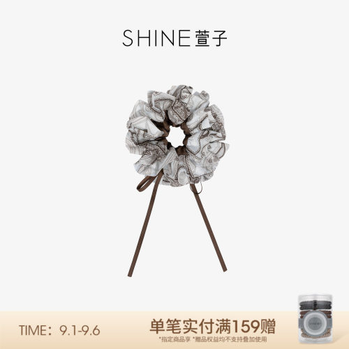 【七七酱直播间】SHINE萱子饰品佩斯利旧梦系列甜美大肠发圈DB