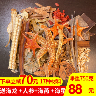 养生泡酒料750g北海海宝料男女滋补固本锁阳泡酒材料十全大补药酒