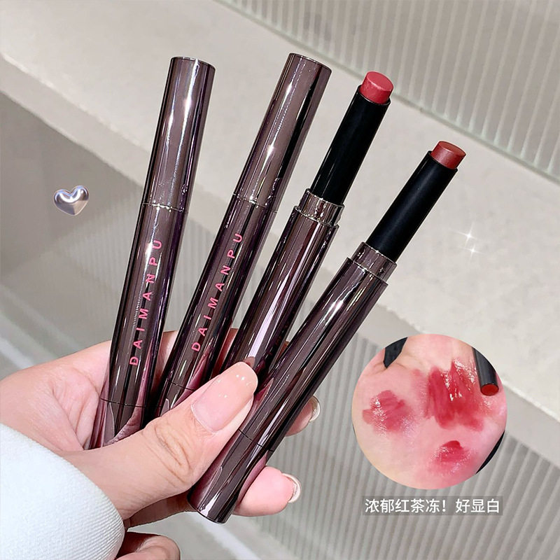晶莹剔透的玻璃玫瑰具像化了！固体唇蜜滋润口红唇彩水光唇冻显白