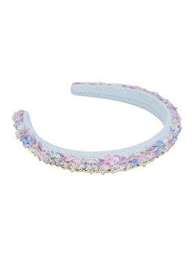 lefame拉飞姆蓝色编制发箍配饰