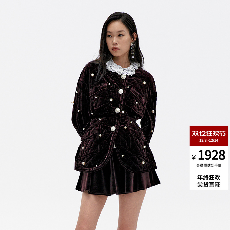 LEFAME2024新款高级感翻领外套