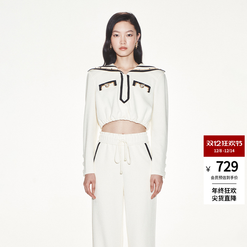 lefame卫衣版型休闲学院卫衣