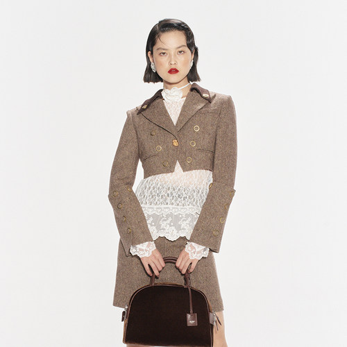 LEFAME通勤百搭截短短外套