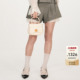休闲裤 lefame拉飞姆2026春季 洛可可绣花饰边短裤 时尚 显瘦女 新款