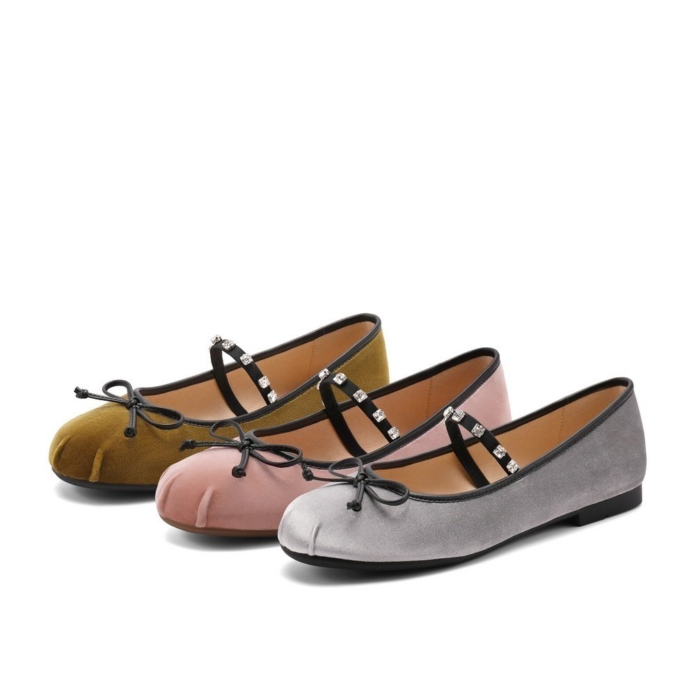 百丽芭蕾风银色玛丽珍鞋女款24夏季新款女鞋子蝴蝶单鞋B1947CQ4,女鞋,时尚芭蕾鞋,淘宝优惠券,粉丝福利购,淘宝优惠卷