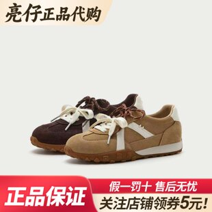 专柜正品Bata百搭休闲鞋女2026秋商场新款通勤德训鞋9559DCM6