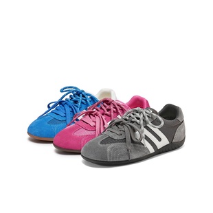 沈月同款百丽方程式跑道赛车鞋女鞋子新运动鞋德训鞋B2816CM5预