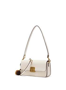 思加图2025新款松塔包复古方包单肩包腋下包时尚背提女包X8318DX5