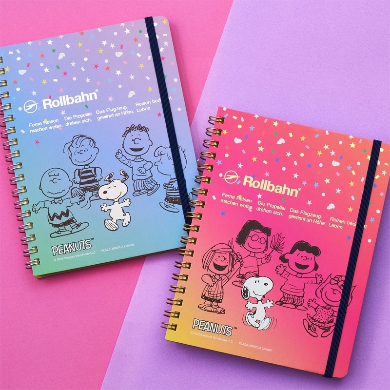 现货！可爱~日本Rollbahn Peanuts史努比PLAZA限定 L码 笔记本