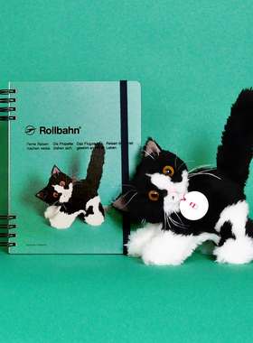 予定~Delfonics Rollbahn×gyunyuya 艺术家限定笔记本 可爱猫咪