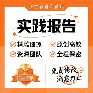 企业实践调研分析报告定制 实践活动实施总结数据报告代写服务