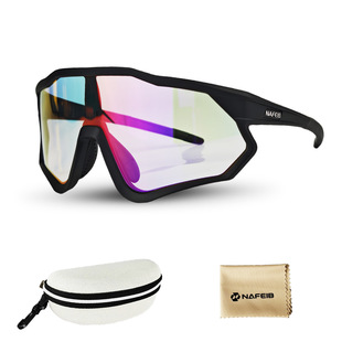 NAFIB变色TR90骑行眼镜男防紫外线户外登山跑步防风镜女智能变色