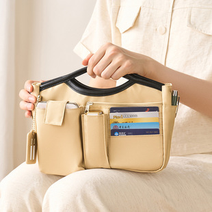 探界者DSIGN手提款包中包多功能大容量分格收纳整理便携化妆包