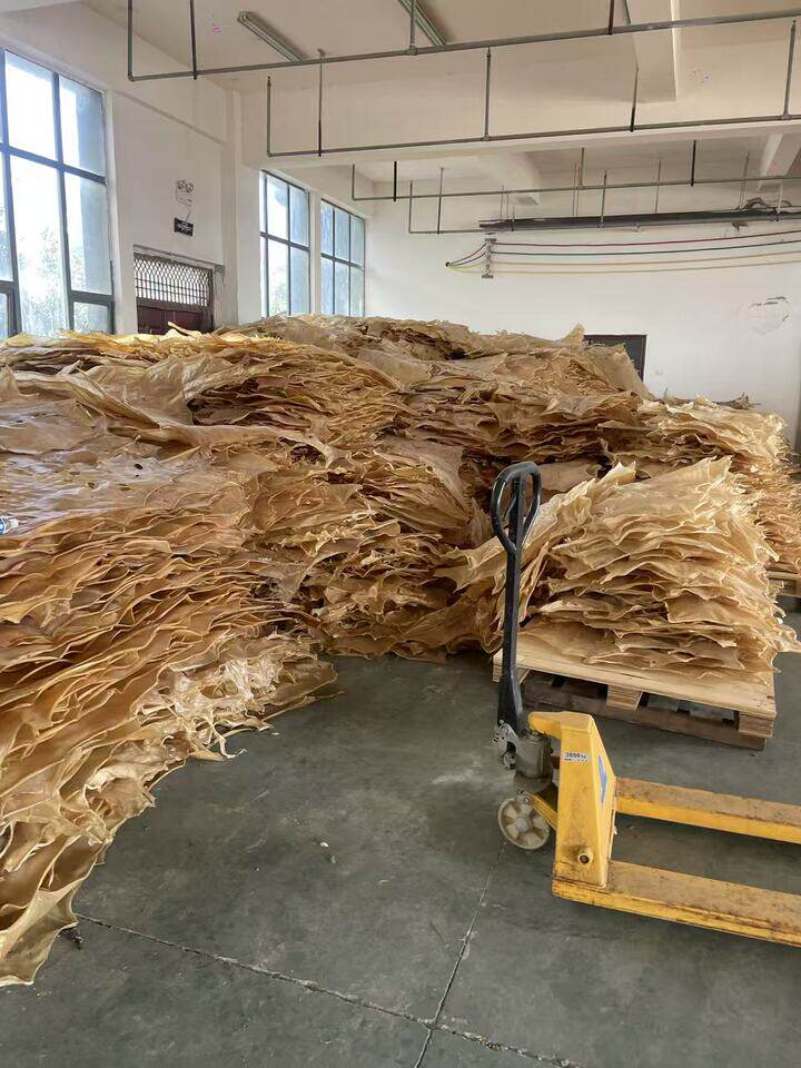 3月9日安庆食品公司拥有的重量约60吨风干二层牛皮网络拍卖公告