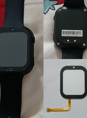 Q1017A(QCY)儿童电话手表触摸外屏Y09W屏幕磁吸充电线维修换屏