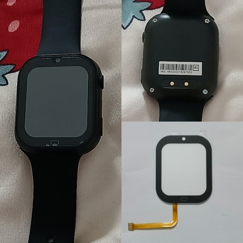 Q1017A(QCY)儿童电话手表触摸外屏Y09W屏幕磁吸充电线维修换屏