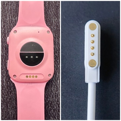 适用子腾园D1儿童电话手表充电线a68磁性USB数据线快充线好乐普C6