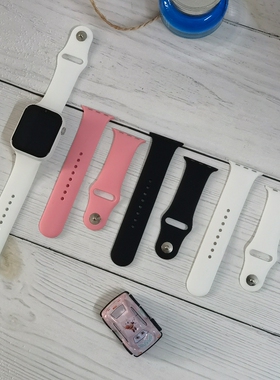 子腾园D1青少年电话手表环保硅胶表带款适用希比希儿童手环表w8