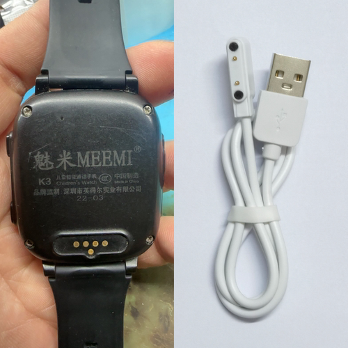 适用魅米K3儿童电话手表充电线器USB儿童智能电话手表充电线器