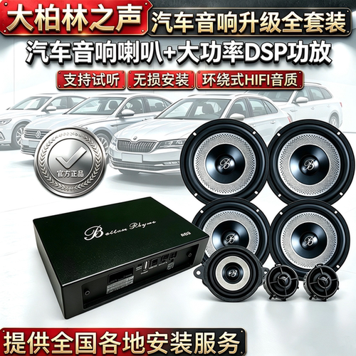 柏林之声大功率dsp功放音响套装
