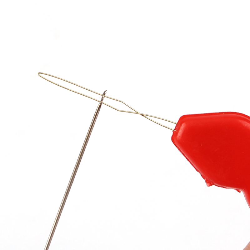 手工自动引线器家用小号十字绣穿线器 缝纫机穿针器老人穿针神器