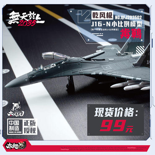 1/165J16-N歼16静态合金模型