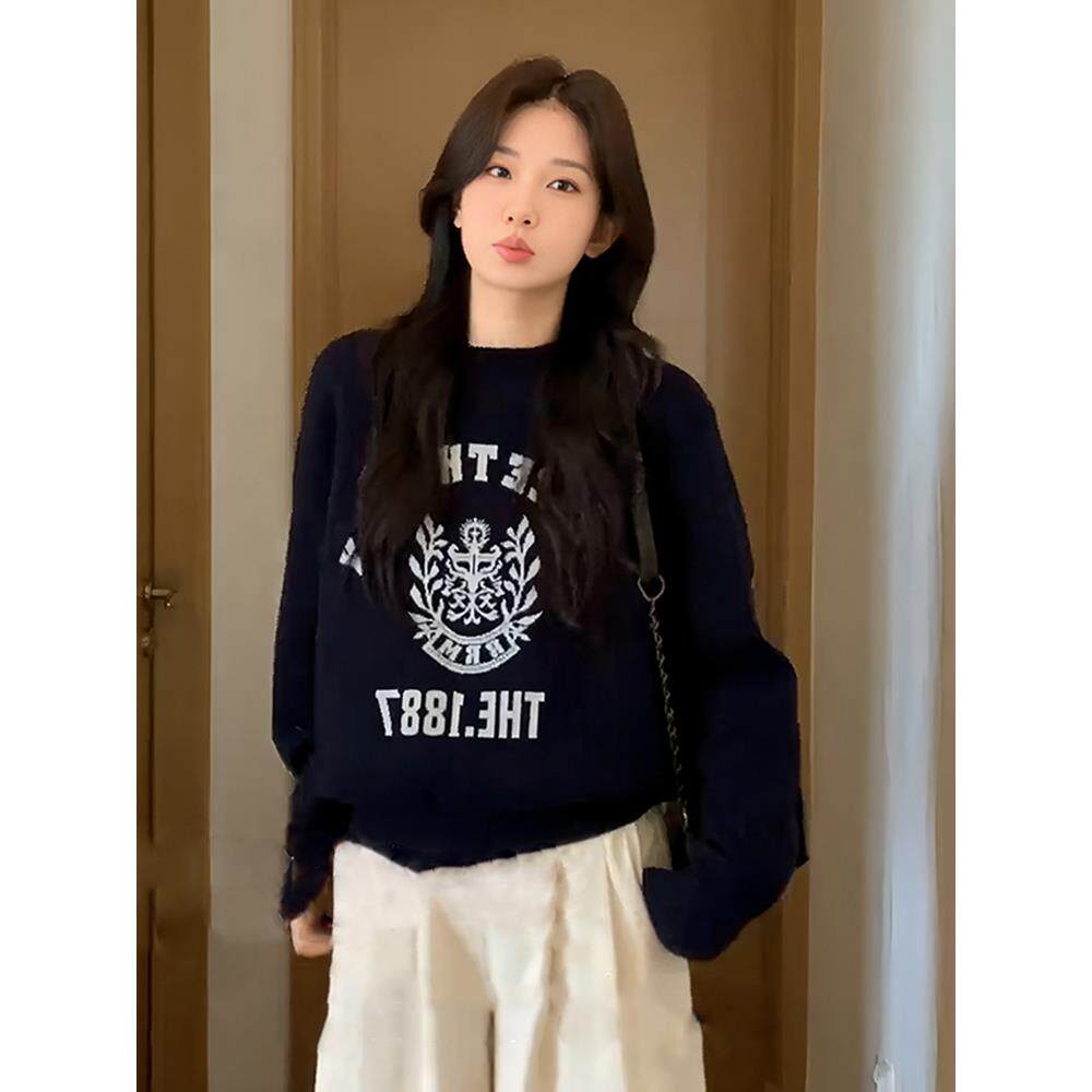 大码法式设计感后背蝴蝶结紫色女秋季上衣胖mm宽松显瘦不撞衫卫衣