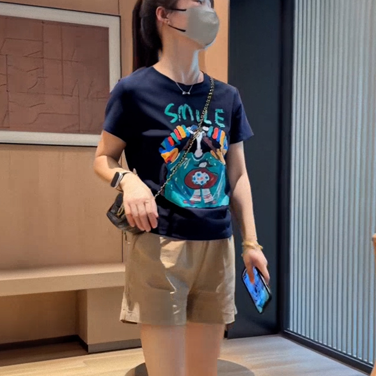 纯棉恤新款女装t气质短袖