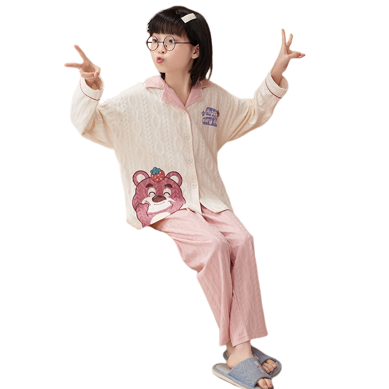 纯棉卡通时尚春秋家居服