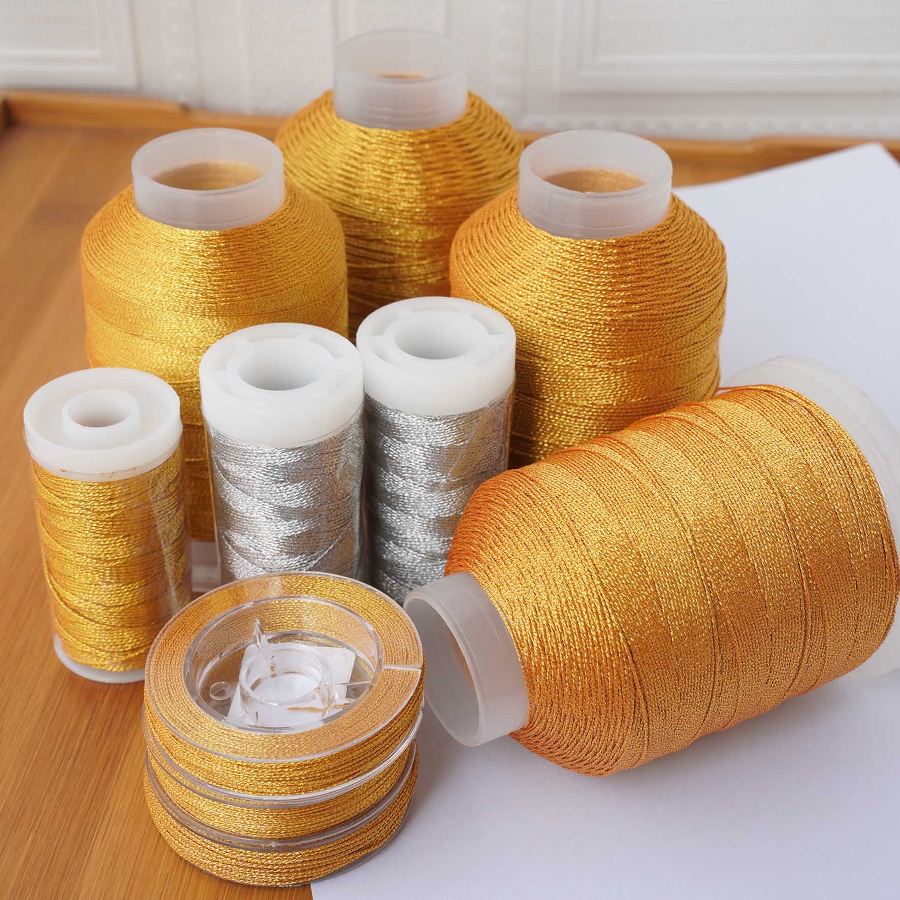 加膜金银线3/6/9/12股