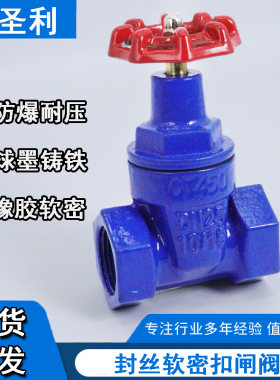 铸铁软密封闸阀Z15X-16Q