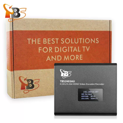 TBS2603AU H.265 HDMI NDI ENCODER Decoder RTMP Push MultiPlatform Live Trobcast