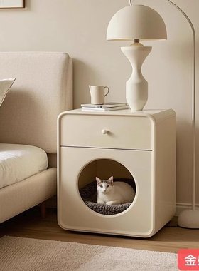 猫窝冬季保暖封闭式猫屋猫床猫柜