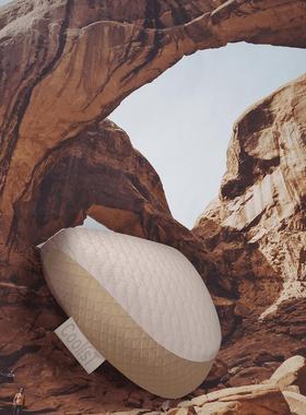 CoolisT顾乐仕天然生物基 蝶逸枕深睡眠记忆绵透气成人枕 蝶形