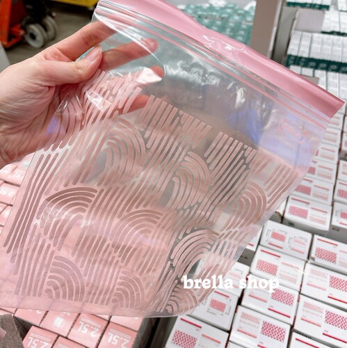 IKEA宜家代购艾斯塔自封口密封袋加厚双轨食品保鲜袋冰箱储存2.5L