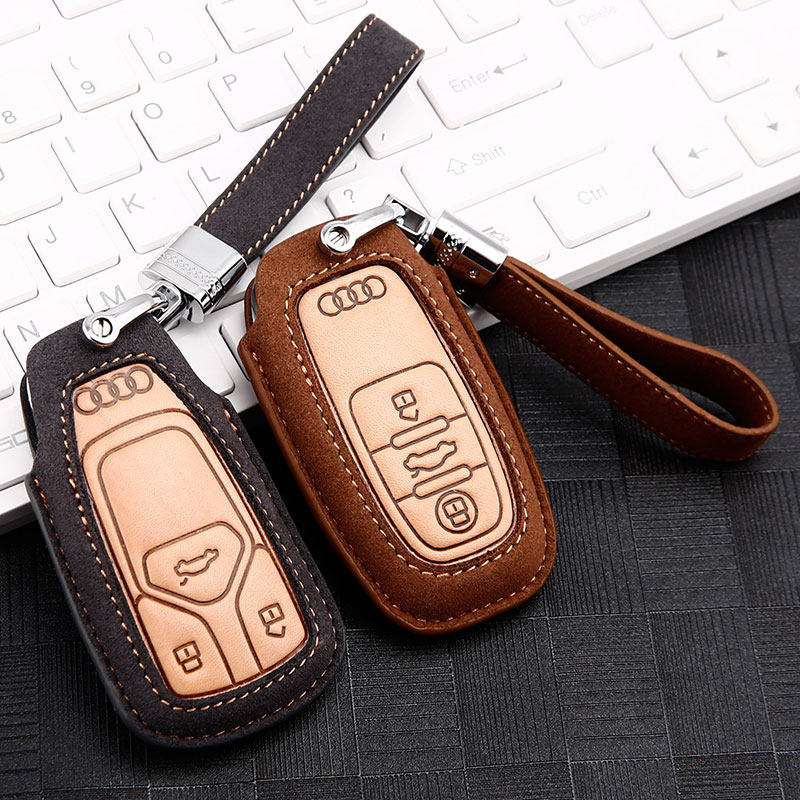 audi A4l Car key cases A3 Key buckle A5 Dedicated a6l Supplies Q2/Q3/Q5l/Q7 Leather key setsin the Car/Articles/Fitting/Refit , Car Accessories/The jewelry , Driving personal items , Car Key Holder  category - from Buy2taobao.com to provide professional Taobao agent buy service