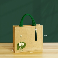 07 Зеленый A4 горизонтальный+подвеска+белый лотос-проход 32*36*19