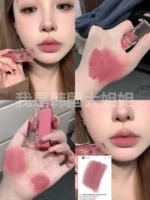 Это серый розовый красивый!Amuse Fog Lip Glaze 08 06 03 Water Fog Mousse Matte Velvet Red