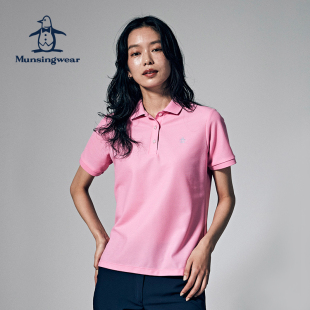 MUNSINGWEAR 万星威女士春夏高尔夫运动短袖 进口高质 Polo衫