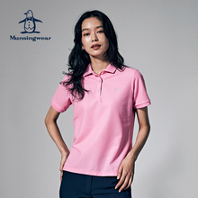 万星威女士春夏高尔夫运动短袖 MUNSINGWEAR Polo衫 进口高质