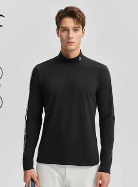 【四面弹】Munsingwear万星威休闲秋冬男士半高领长袖T恤打底衫