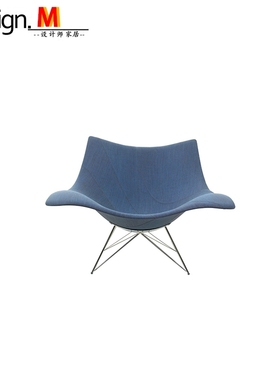Design.M创意设计师家具 rocking armchair/黄貂鱼摇摆椅 休闲椅