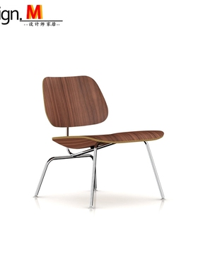 Design.M设计师家具eames molded plywwood lcm/弯板曲木休闲餐椅