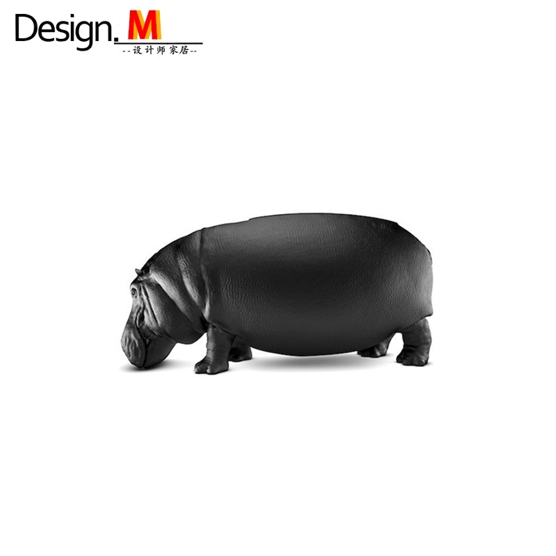 Design.M原创设计师家具hippopotamus chair/河马椅 玻璃钢休闲椅