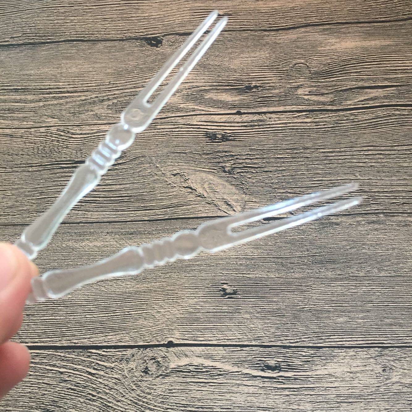 水果叉加厚竹节叉一次性透明彩色蛋糕叉10.5cm加长水果签两齿80只在类目 餐饮具, 餐具, 水果叉/水果签中 - 来自Buy2taobao.com提供专业的淘宝代购服务