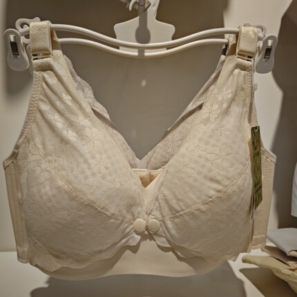 孕可馨孕妇无海绵哺乳内衣纯棉杯无钢圈喂奶胸罩透气薄款产后文胸