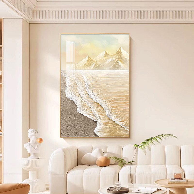 客厅装饰画单幅餐厅走廊落地挂画进门入户玄关柜子墙壁画高端福字